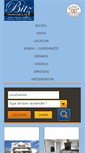Mobile Screenshot of bitz-immobilier.eu